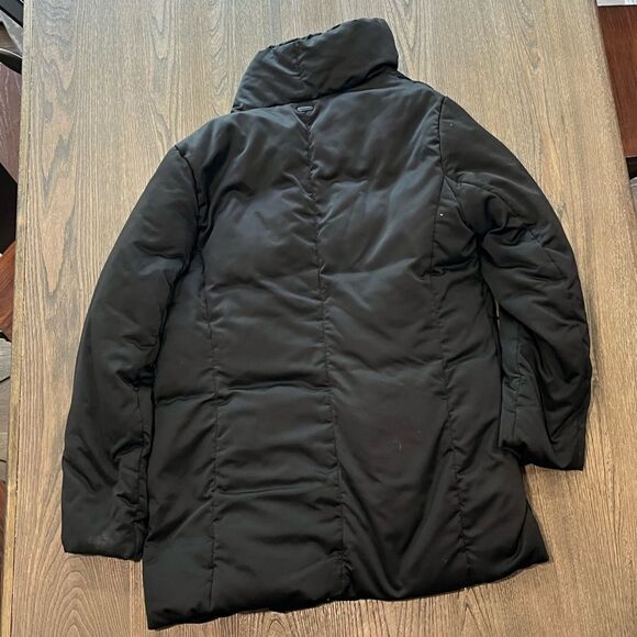 Calvin Klein Duck Down Filled Puffer Winter Coat Black Size L - Picture 5 of 7